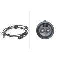 Hella ABS Wheel Speed Sensor Front Right 6PU 009 106-781