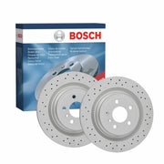 Bosch 2 x Vented Rear Brake Discs 0 986 479 D11