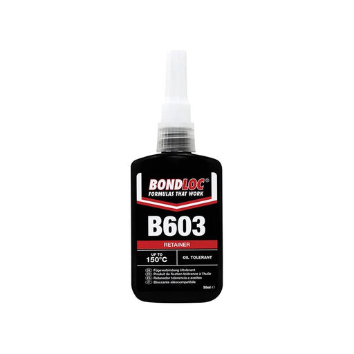 Bondloc B603 Oil Tolerant Retaining Compound 50ml - B603-50