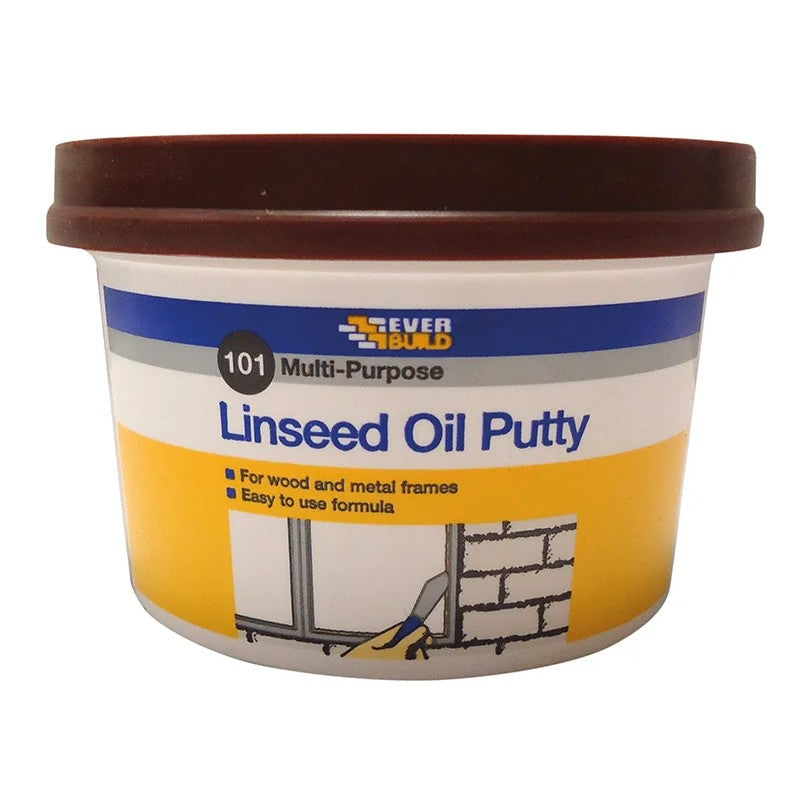 Everbuild Sika 101 Multipurpose Putty Brown 0.5kg - 489026