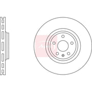Apec 2 x Vented Front Brake Discs DSK2794