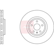 Apec 2 x Vented Front Brake Discs DSK2794