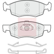 Apec Front Brake Pad Set PAD2017