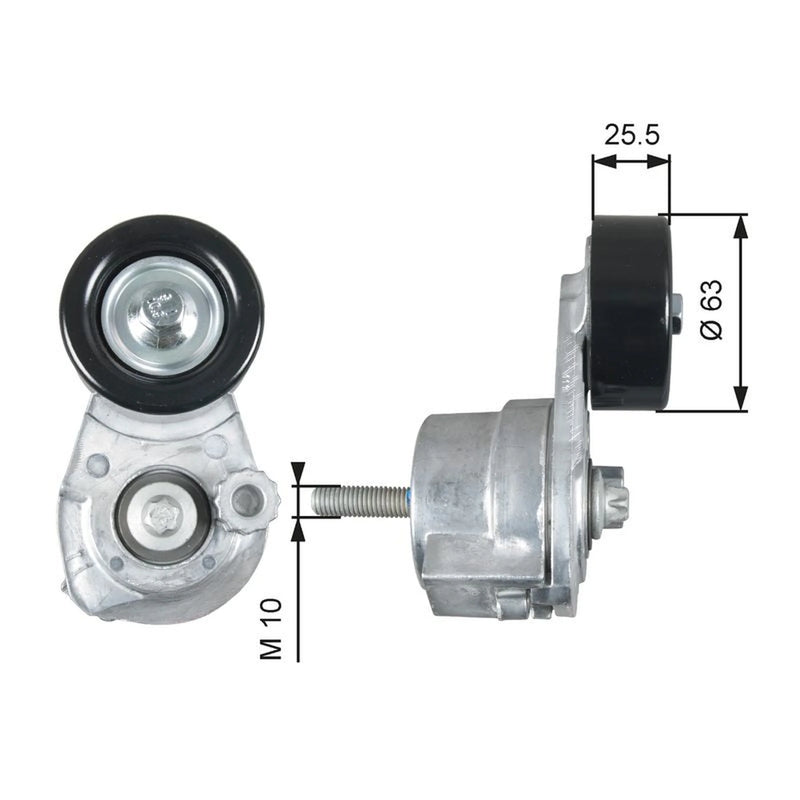 Gates Auxiliary Belt Tensioner T39160