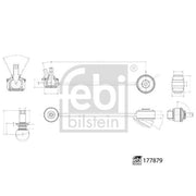 Febi Control/Trailing Arm Centre 177879