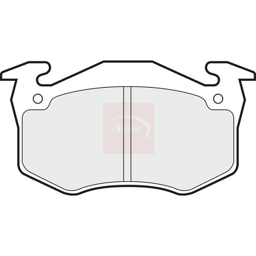 Apec Rear Brake Pad Set PAD573