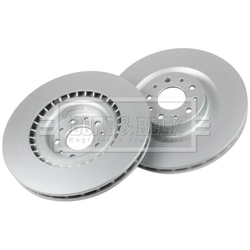 Borg & Beck 2 x Vented Front Brake Discs BBD5245