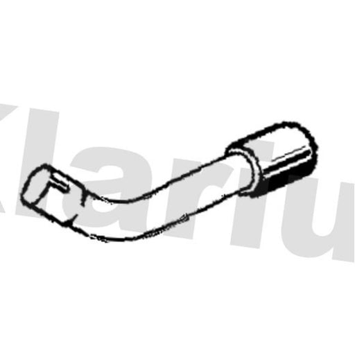 Klarius Exhaust Pipe OD VO468Q