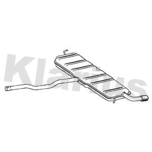 Klarius Box With Tail Pipe Rear BM931C