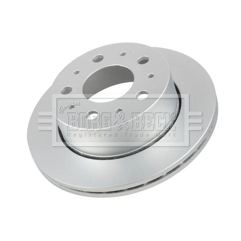Borg & Beck 2 x Vented Rear Brake Discs BBD6156S