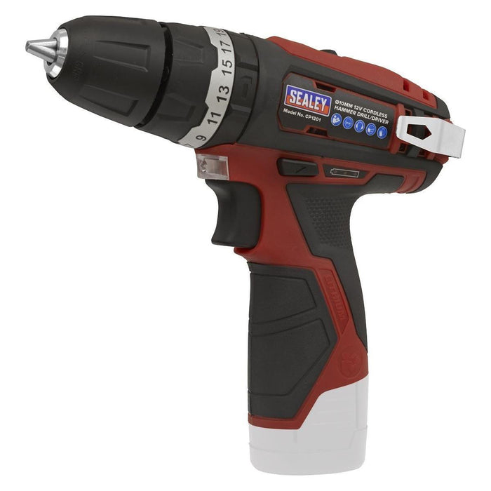 Sealey 4 x 12V SV12 Series Cordless Power Tool Combo Kit CP1200COMBO Sealey  - Town Parts