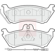 Apec Rear Brake Pad Set PAD1199