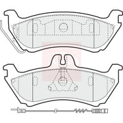 Apec Rear Brake Pad Set PAD1199