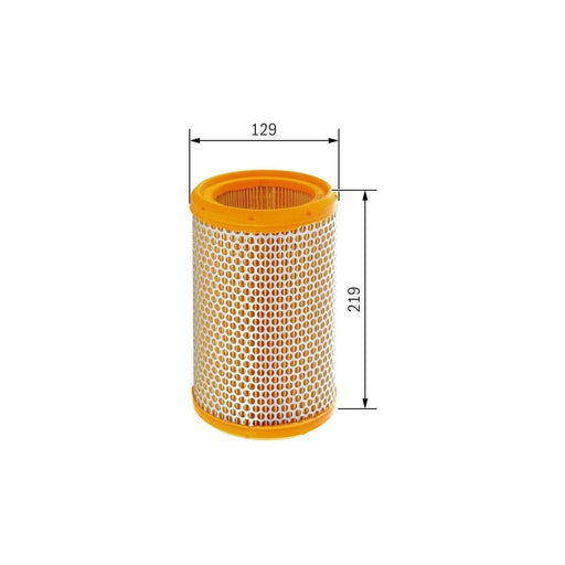 Genuine Bosch Car Air Filter S2124 Fits Renault Megane Classic - 1.6 - 96-99 145 Bosch  - Town Parts