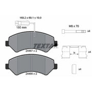 Textar Front Brake Pad Set 2446701