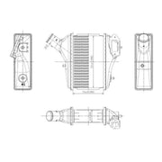 NRF Intercooler (Charge Air Cooler) 309091