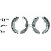 Textar Brake Shoe Set Axle Kit 91052700