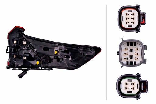 Hella 2SK 015 561-111 Tail Light Assembly