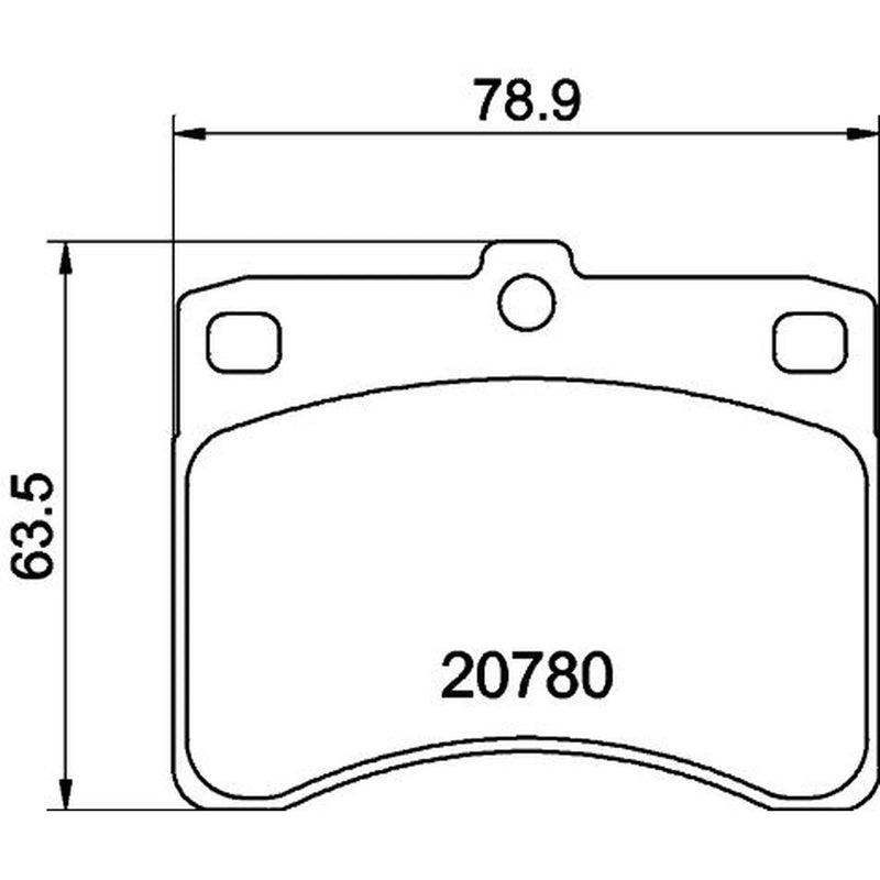 Mintex Front Brake Pad Set MDB1429