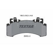 Textar Front Brake Pad Set 2640401