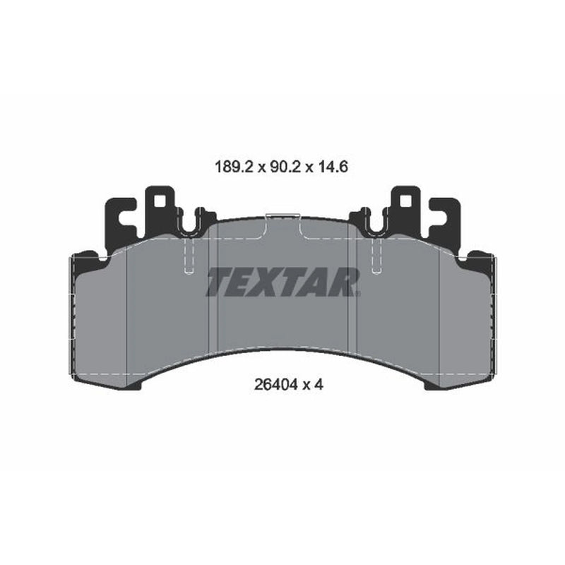 Textar Front Brake Pad Set 2640401