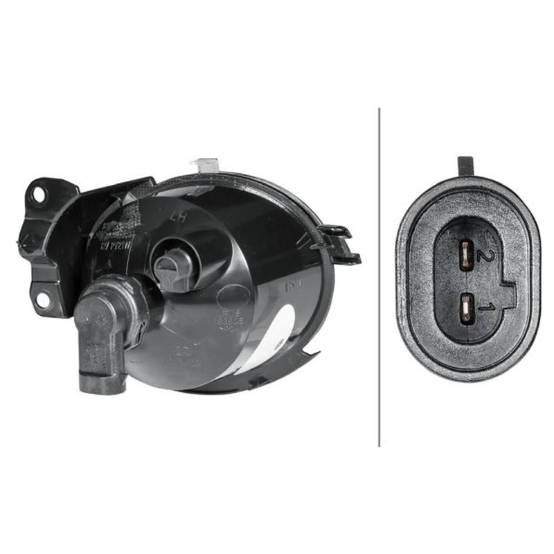 Hella Direction Indicator Light Left Front 2BA 011 109-031