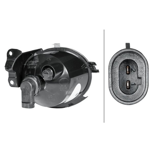 Hella Direction Indicator Light Left Front 2BA 011 109-031