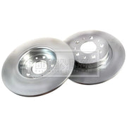 Borg & Beck 2 x Solid Rear Brake Discs BBD5562