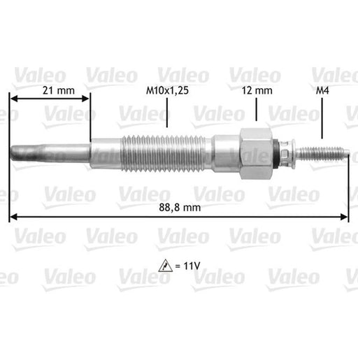 Valeo Diesel Engine Glow Plug 345213