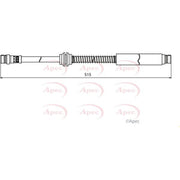 Apec Brake Hydraulic Hose Line Rear HOS3942