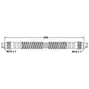 Borg & Beck Brake Hydraulic Hose Line Rear Left BBH6689