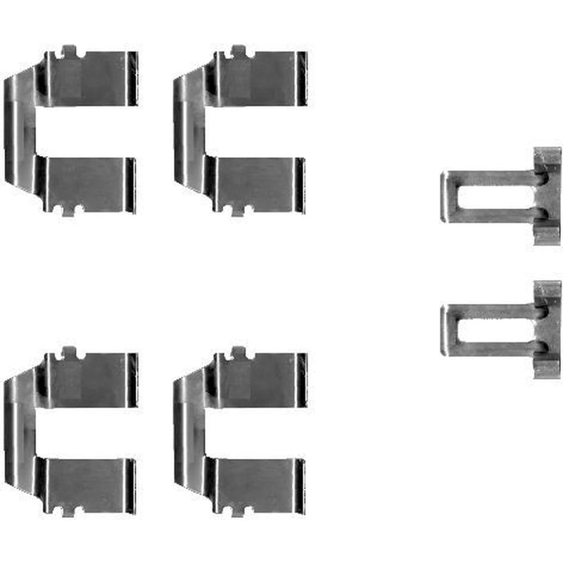 Textar Brake Pad Accessory Fitting Kit Rear 82059600