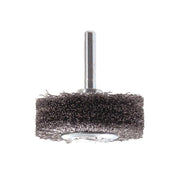 Lessmann Wire Wheel Brush with Shank 70 x 13mm, 0.30 Steel Wire - 417.163