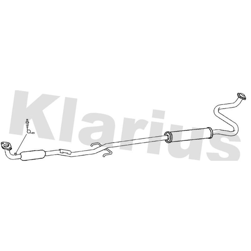 Klarius Box With Centre Pipe Centre TY617E