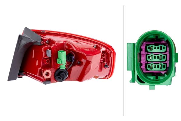 Hella 2SK 010 916-091 Tail Light Assembly