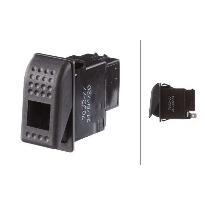 Hella Hazard Warning Light Switch 9 Connectors 6HH 007 832-771