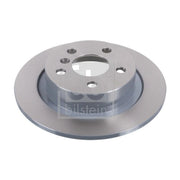 Febi 2 x Solid Rear Brake Discs 104105