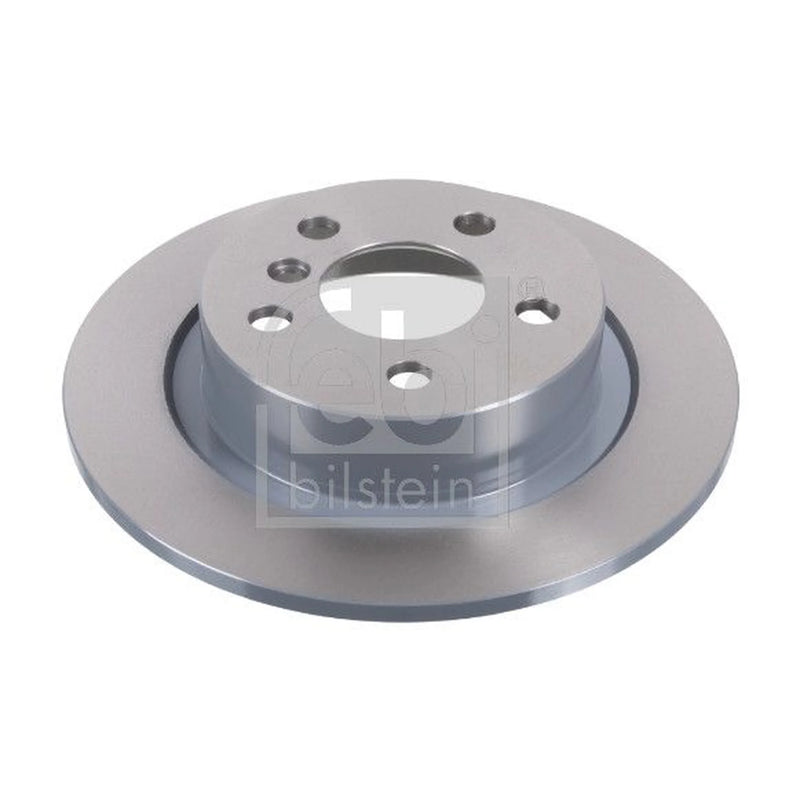 Febi 2 x Solid Rear Brake Discs 104105