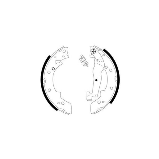 Textar Brake Shoe Set Axle Kit 91011200