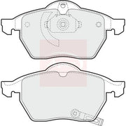 Apec Front Brake Pad Set PAD1064