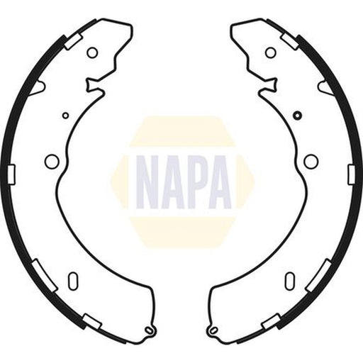 NAPA Brake Shoe Set Axle Kit NBS1074