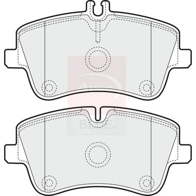 Apec Front Brake Pad Set PD3049