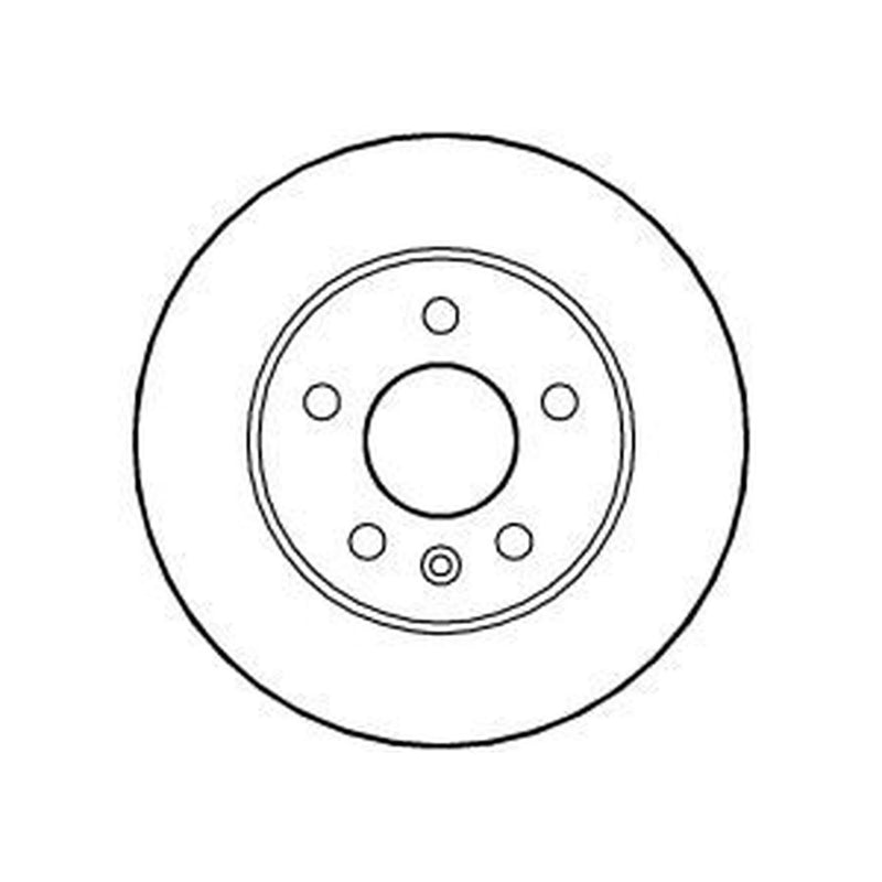 Abtex 2 x Vented Front Brake Discs BD678V