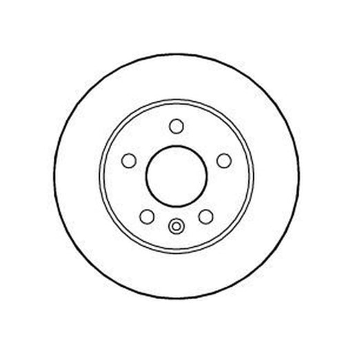 Abtex 2 x Vented Front Brake Discs BD678V