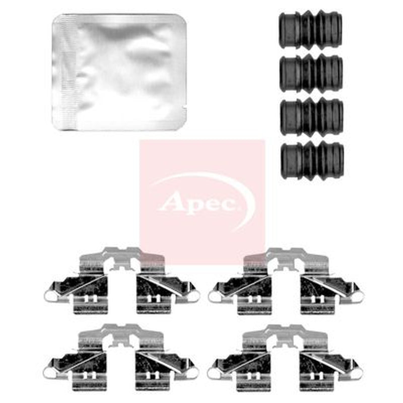 Apec Brake Pad Accessory Fitting Kit Rear KIT1554