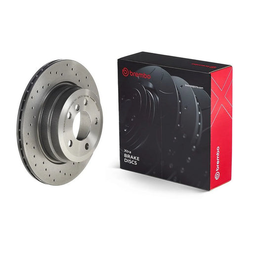 Brembo Xtra 2 x Perforated/Vented Rear Brake Discs 09.9925.1X