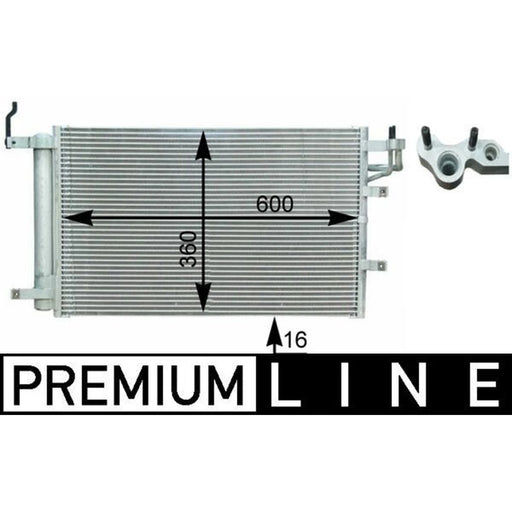 Mahle Air Conditioning Condenser AC 430 000P