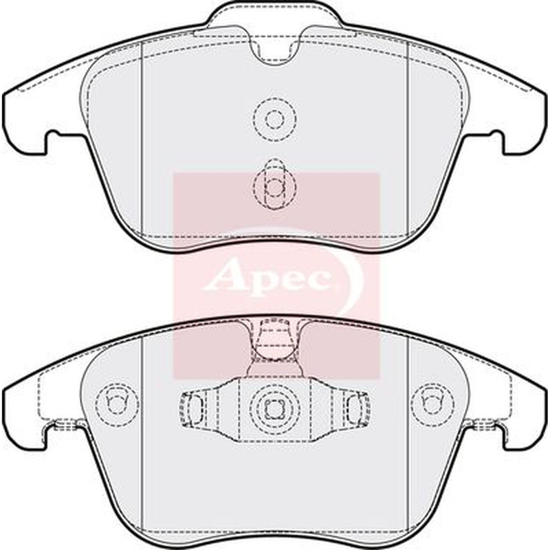 Apec Front Brake Pad Set PAD2085