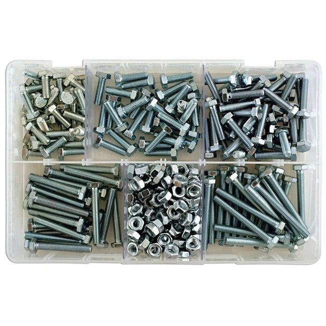 Connect Assorted M6 x 1.0 Bolts & Nuts 295pc - CPL