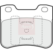 Apec Front Brake Pad Set PAD917